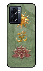 Om & Lotus Oppo K10 5G Glass Case