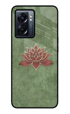 Lotus Grace Oppo K10 5G Glass Case