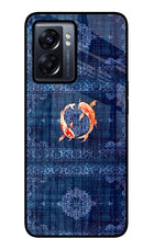 Koi Blue Oppo K10 5G Glass Case