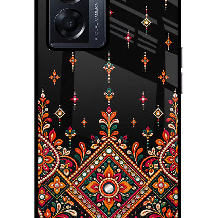 Noir Mehfil Oppo K10 5G Glass Case