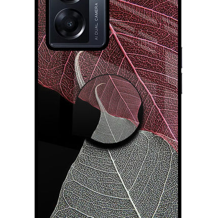 Leaf Pattern Oppo K10 5G Pop Case by Casekaro