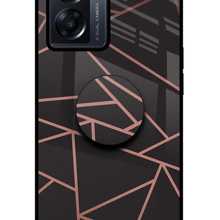 Geometric Pattern Oppo K10 5G Pop Case by Casekaro