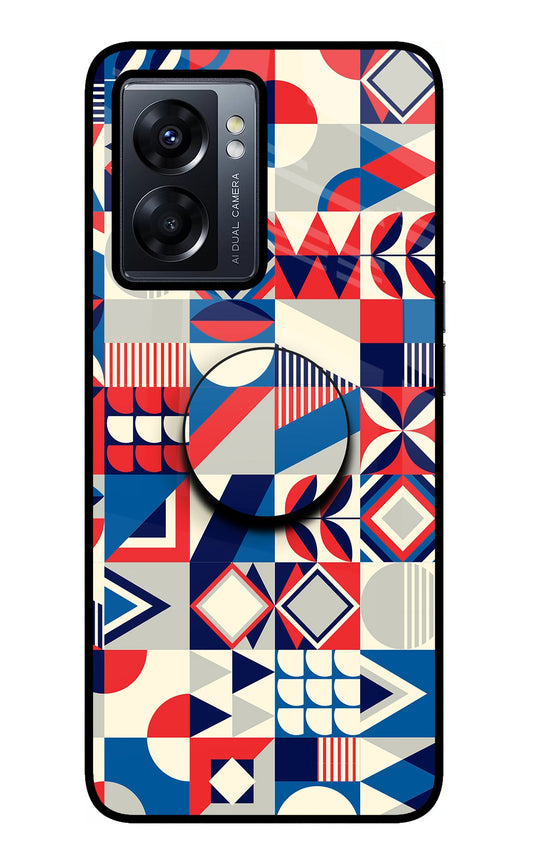 Colorful Pattern Oppo K10 5G Glass Case