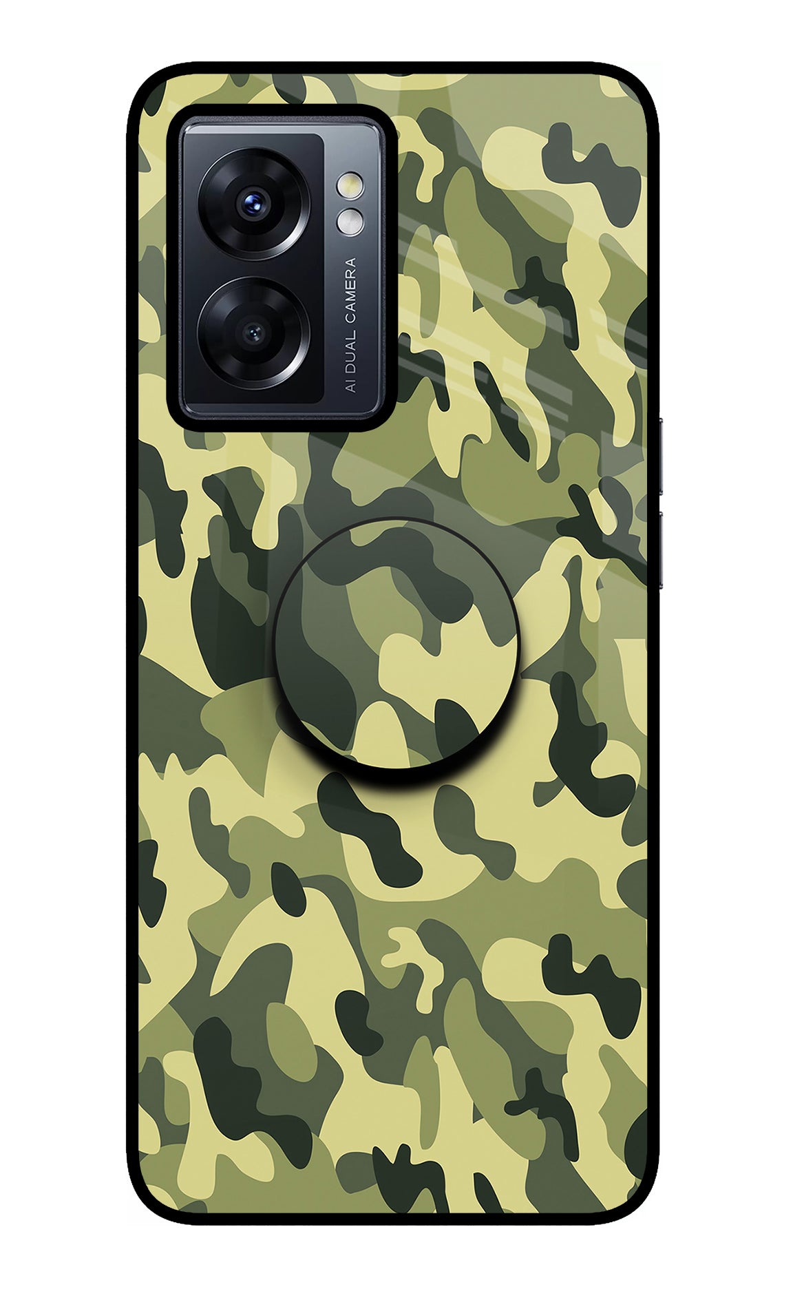 Camouflage Oppo K10 5G Pop Case