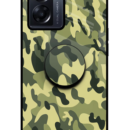 Camouflage Oppo K10 5G Pop Case by Casekaro