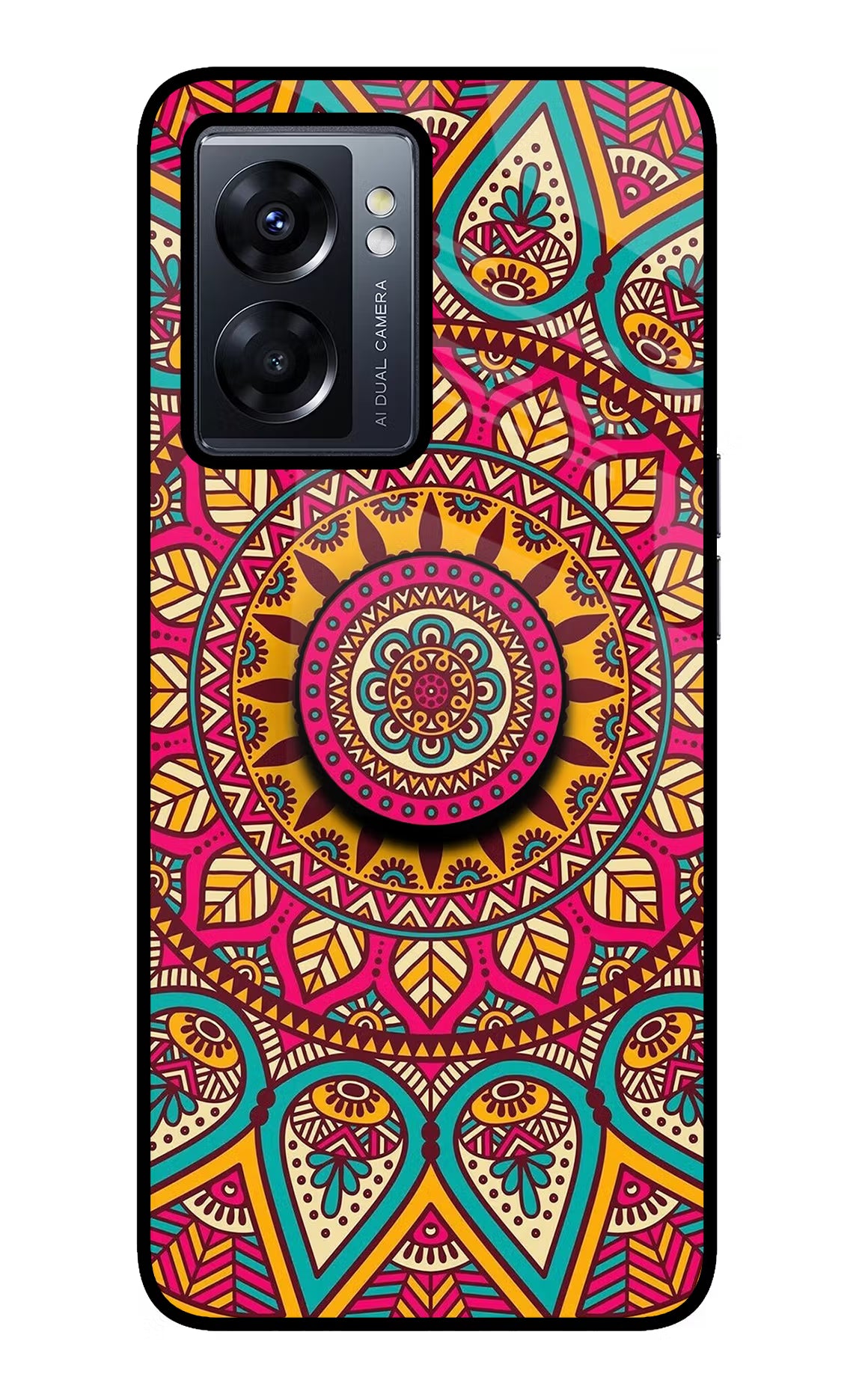 Mandala Oppo K10 5G Pop Case by Casekaro