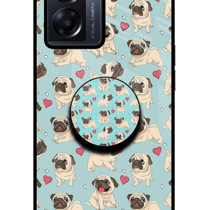Pug Dog Oppo K10 5G Pop Case by Casekaro