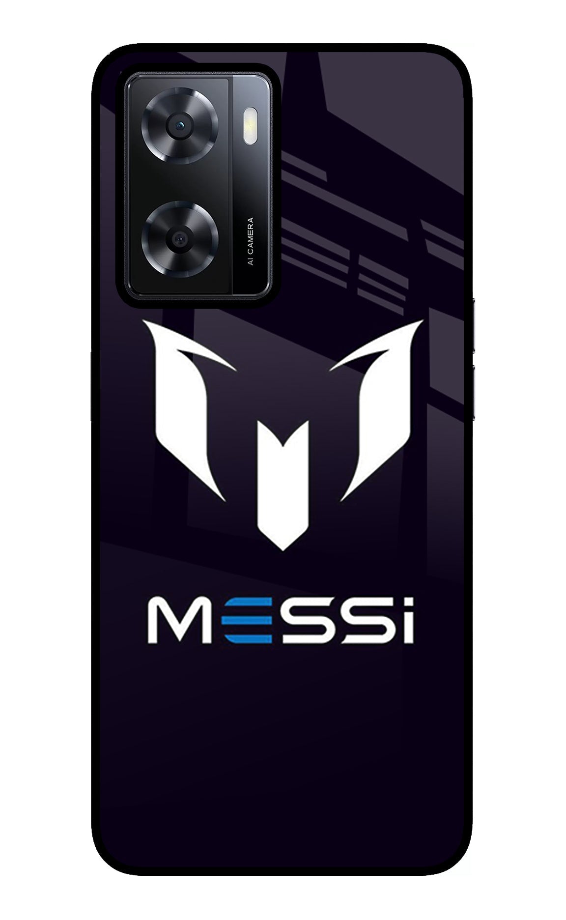 Messi Logo Oppo A57 2022 Back Cover