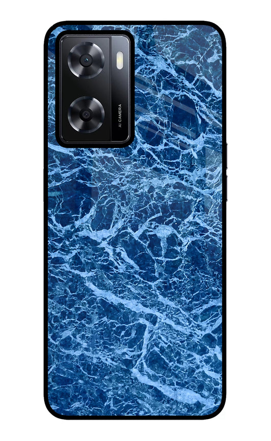 Blue Marble Oppo A57 2022 Glass Case
