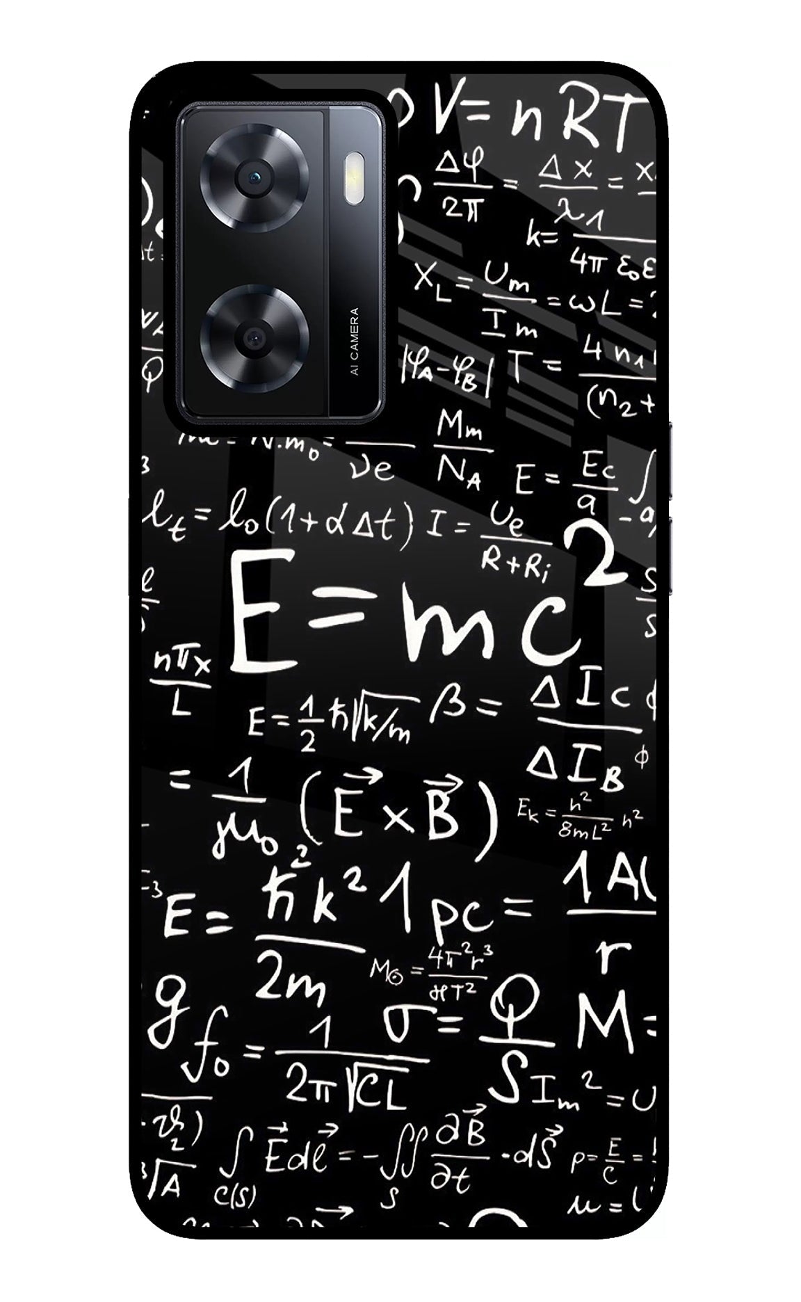 Physics Formula Oppo A57 2022 Back Cover