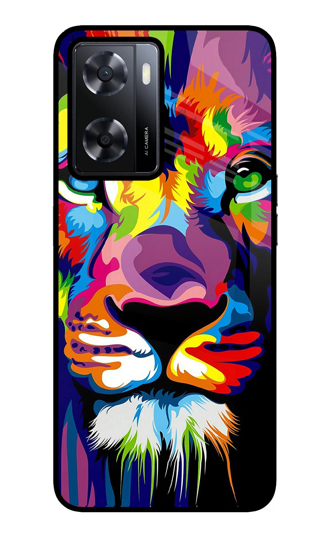 Lion Oppo A57 2022 Glass Case