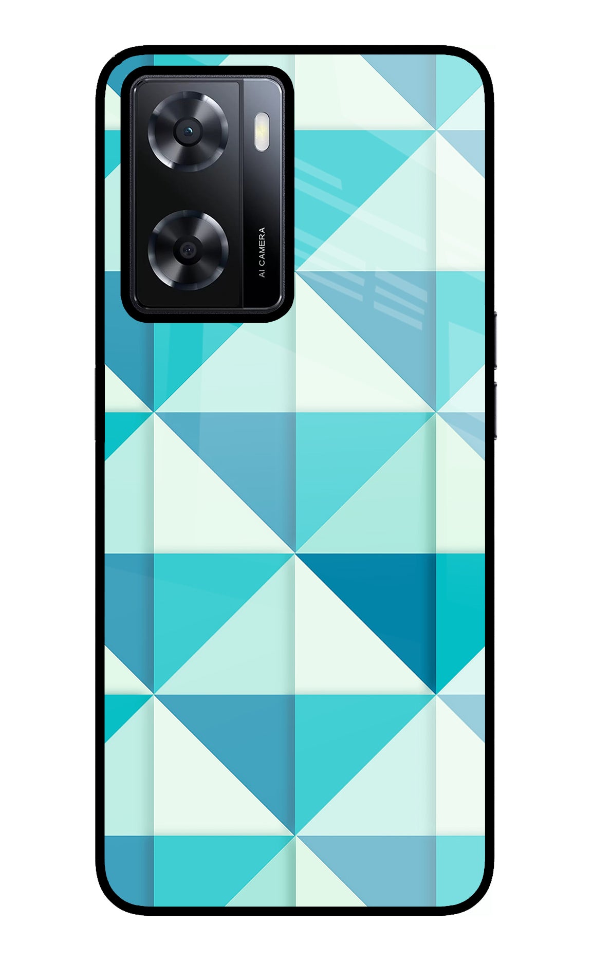 Abstract Oppo A57 2022 Glass Case