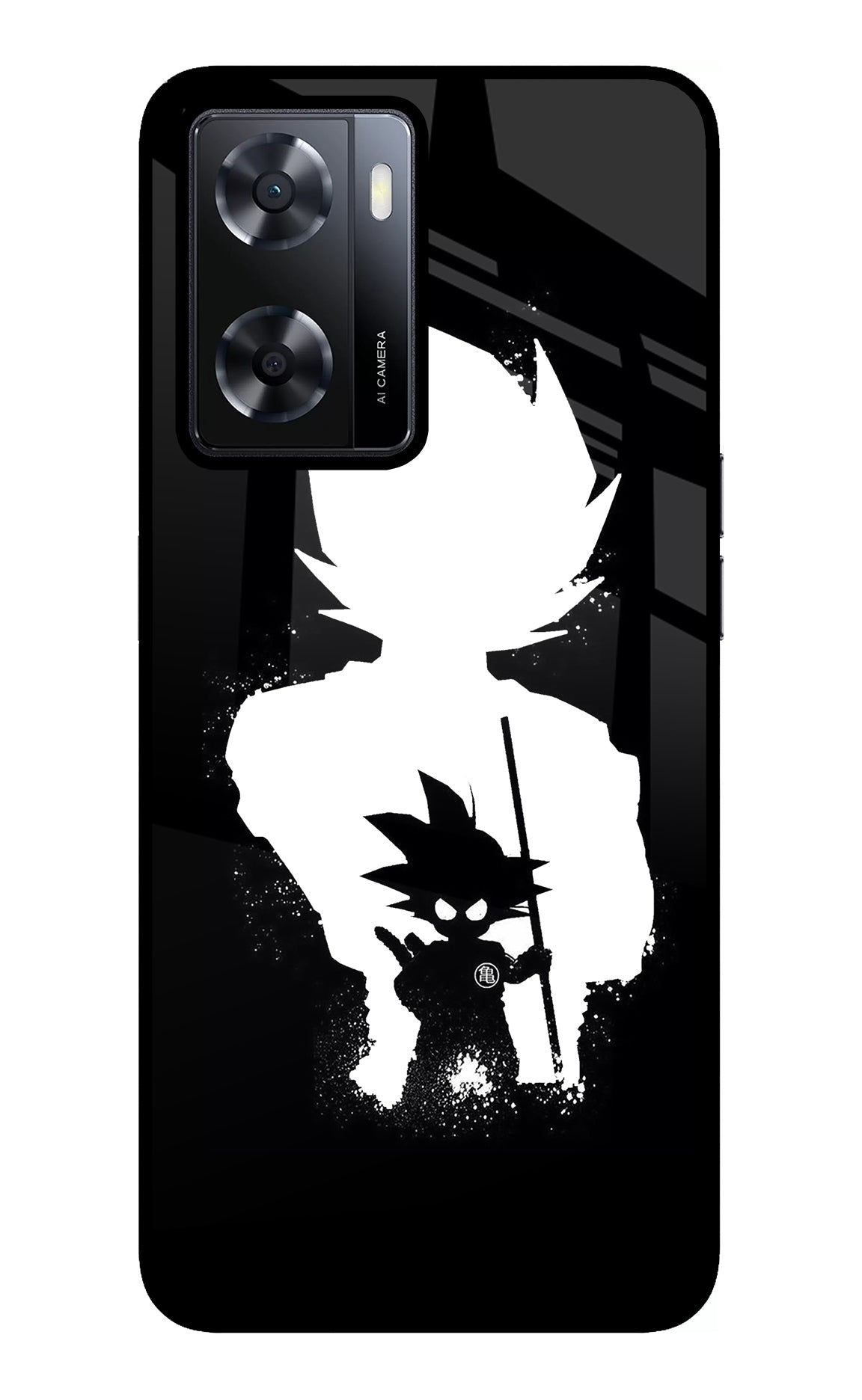Goku Shadow Oppo A57 2022 Glass Case
