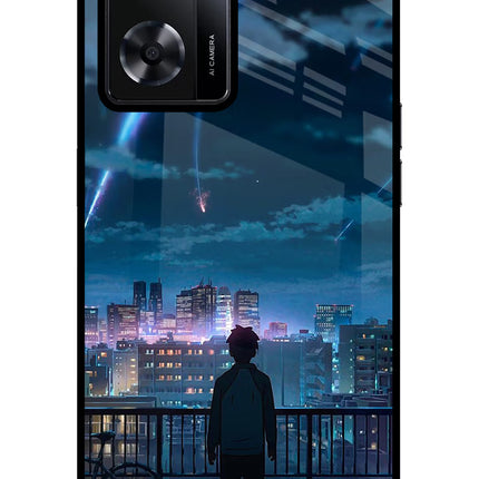 Anime Oppo A57 2022 Glass Case Back Cover by Casekaro