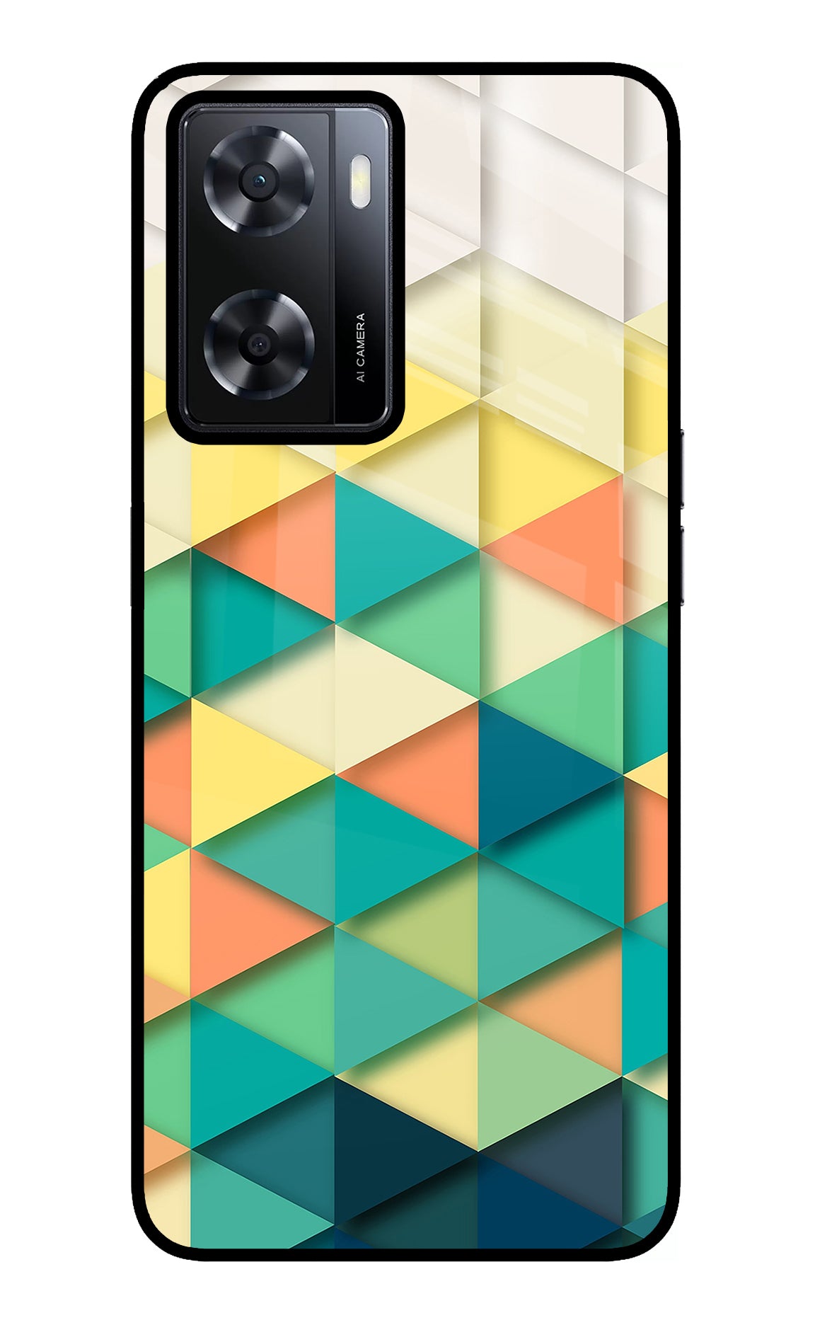 Abstract Oppo A57 2022 Back Cover