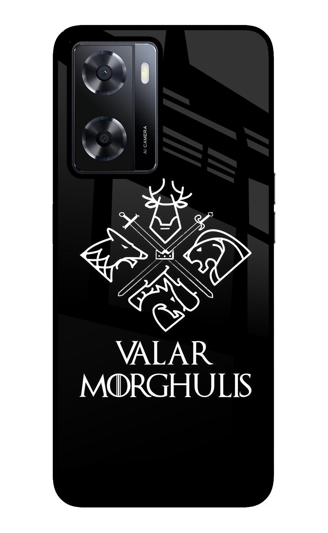 Valar Morghulis | Game Of Thrones Oppo A57 2022 Glass Case