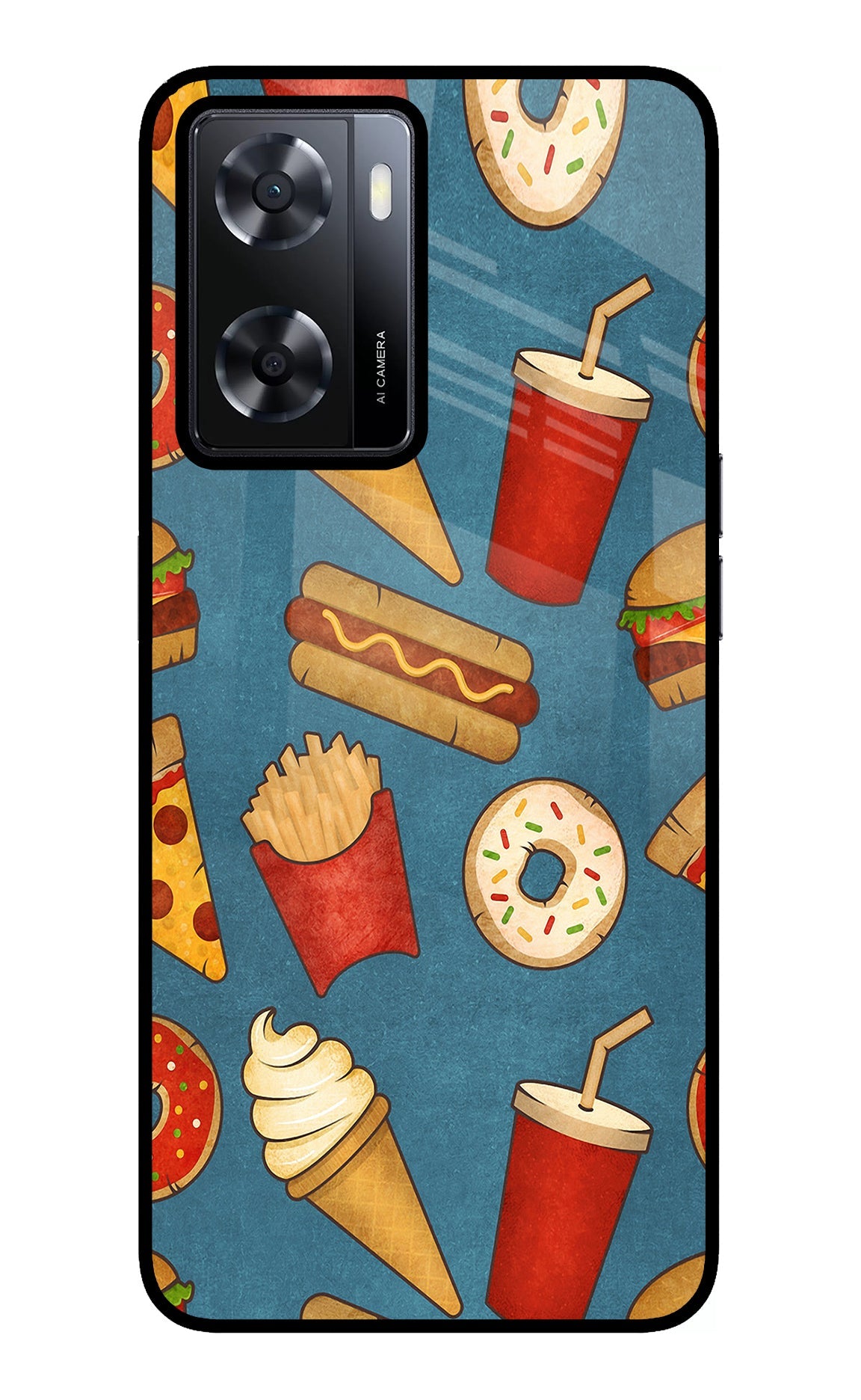 Foodie Oppo A57 2022 Back Cover