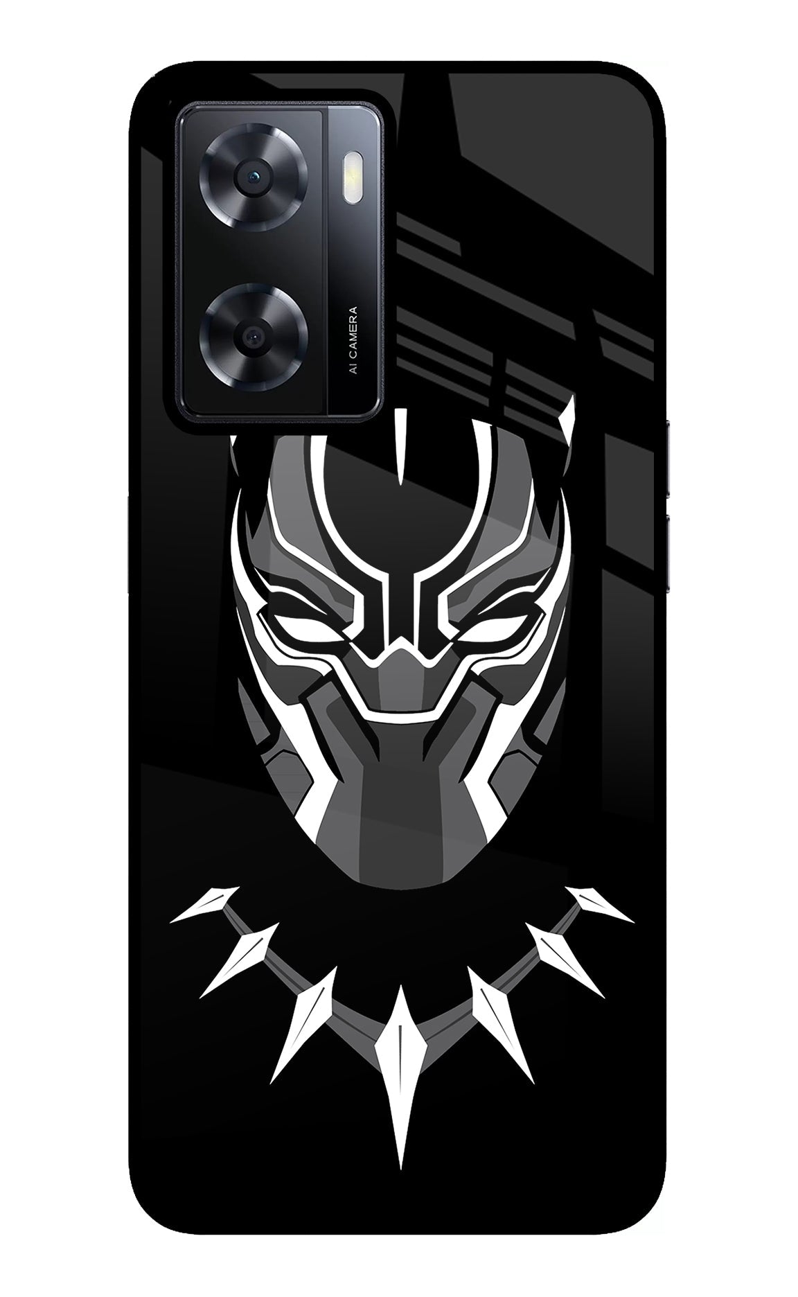 Black Panther Oppo A57 2022 Glass Case