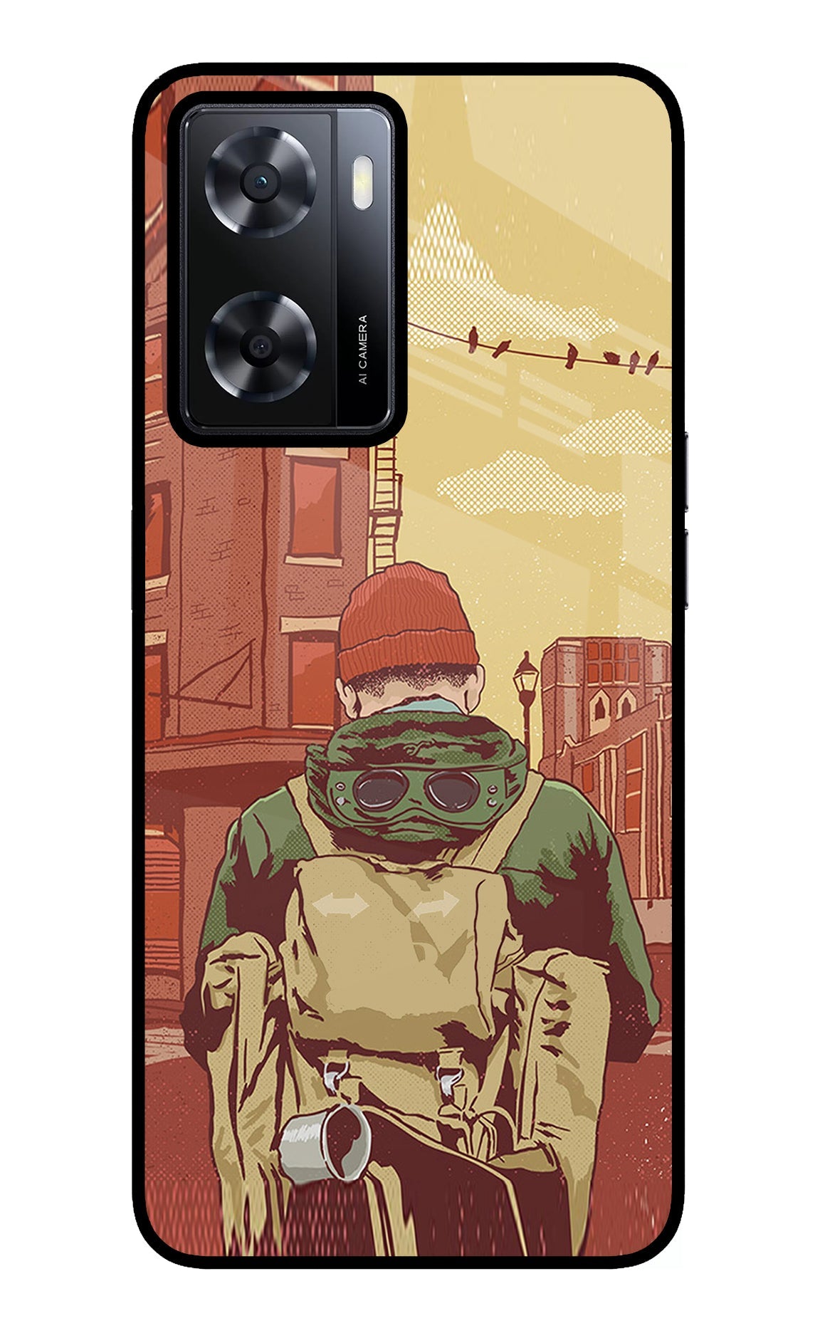 Adventurous Oppo A57 2022 Back Cover