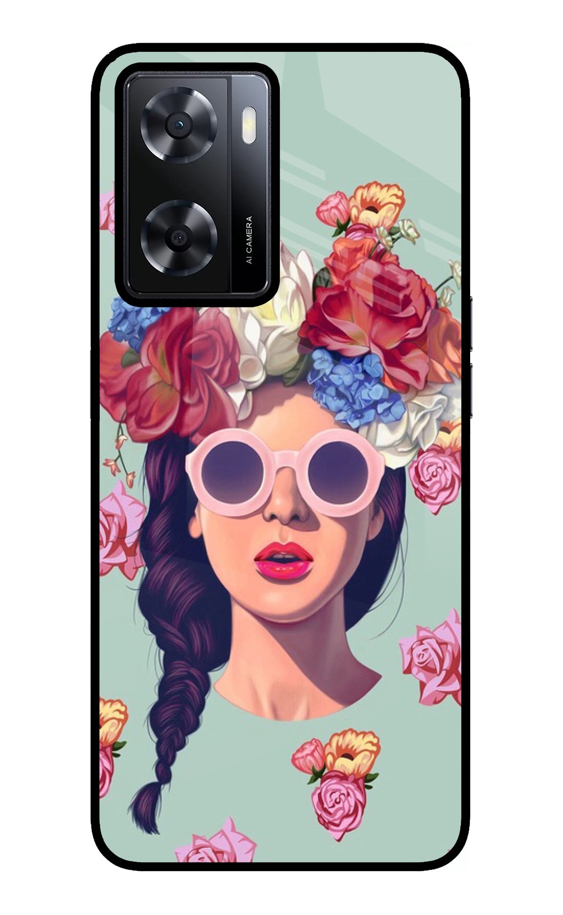 Pretty Girl Oppo A57 2022 Back Cover