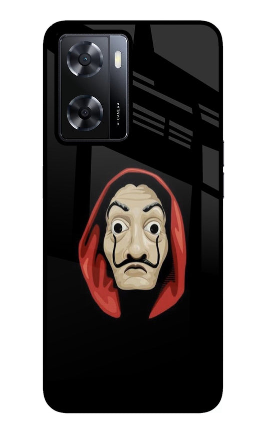 Money Heist Oppo A57 2022 Glass Case