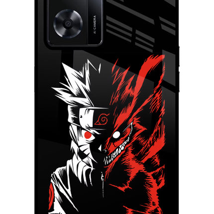 Naruto Two Face Oppo A57 2022 Glass Case