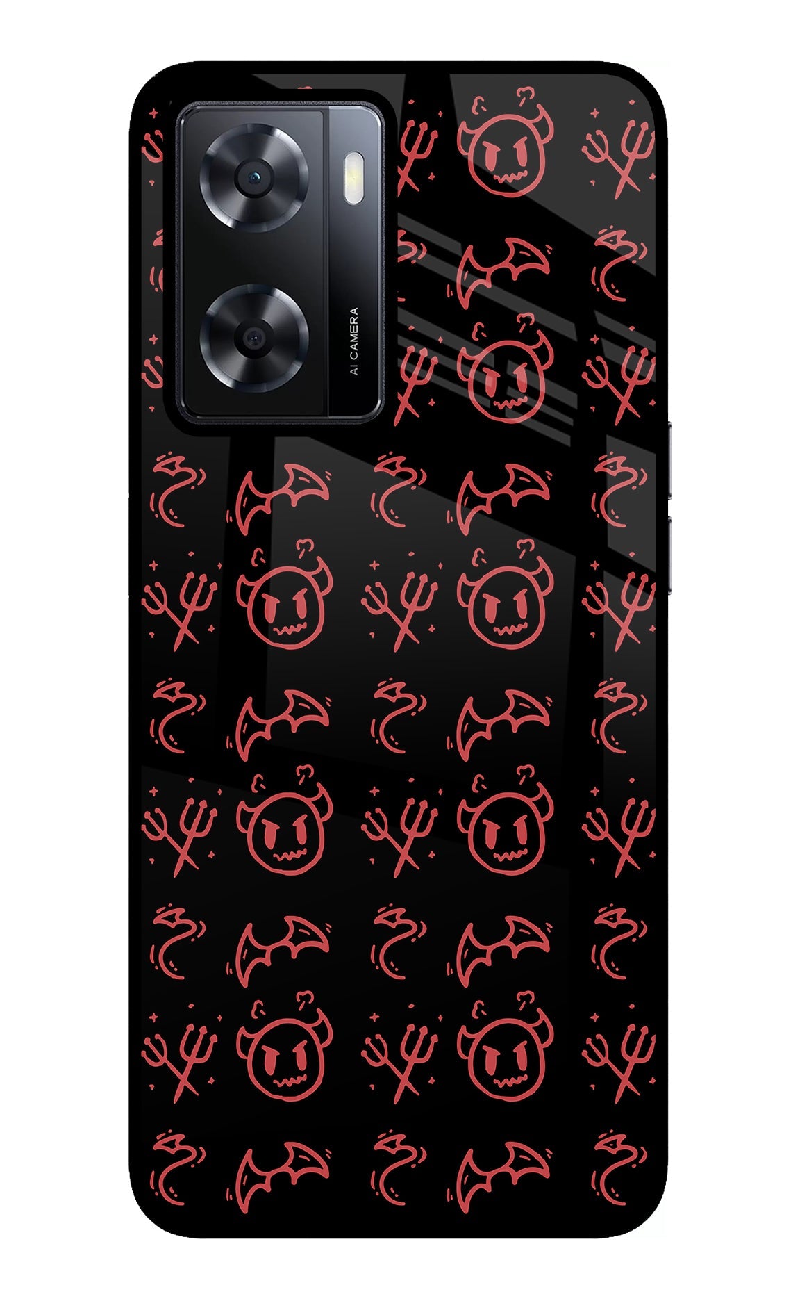 Devil Oppo A57 2022 Back Cover