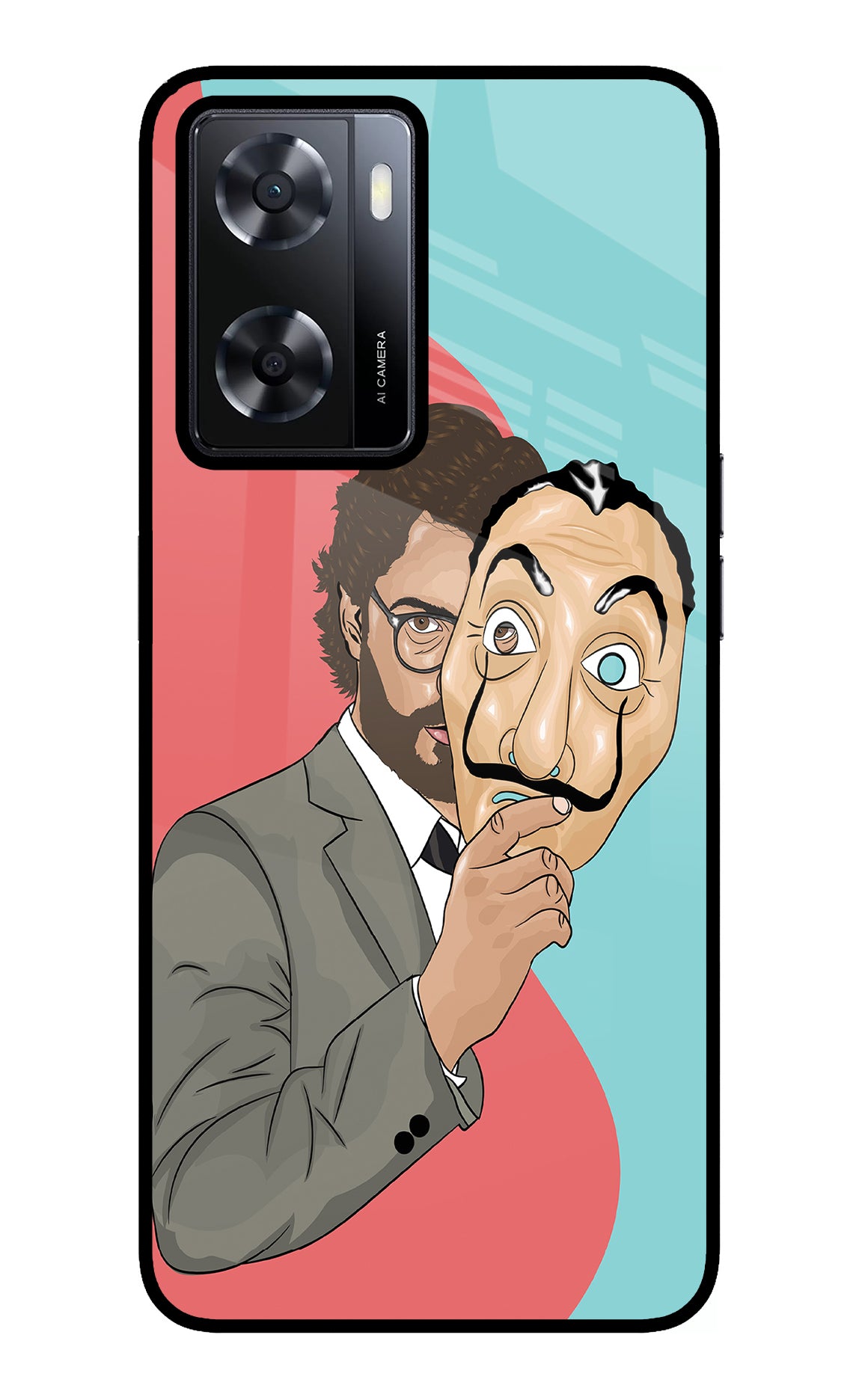 Professor Oppo A57 2022 Back Cover