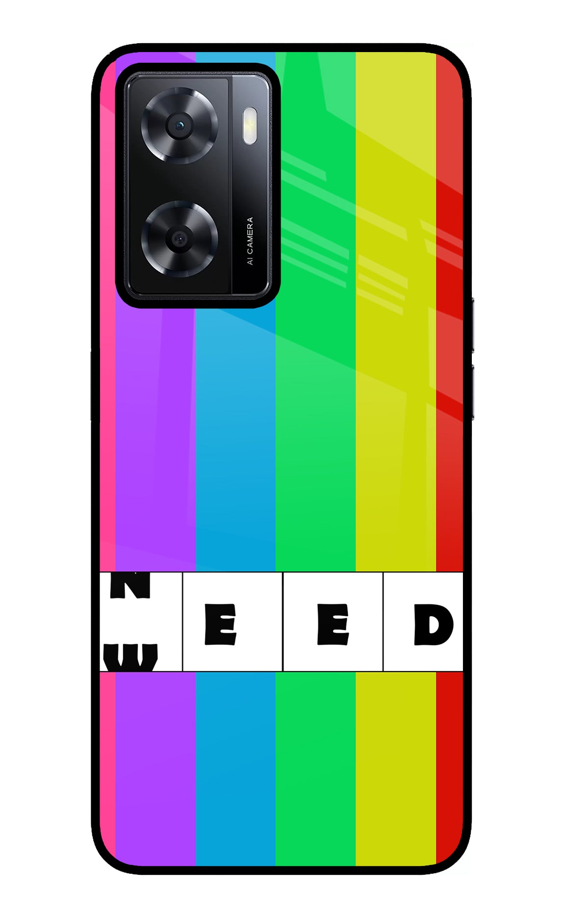 Need Weed Oppo A57 2022 Glass Case