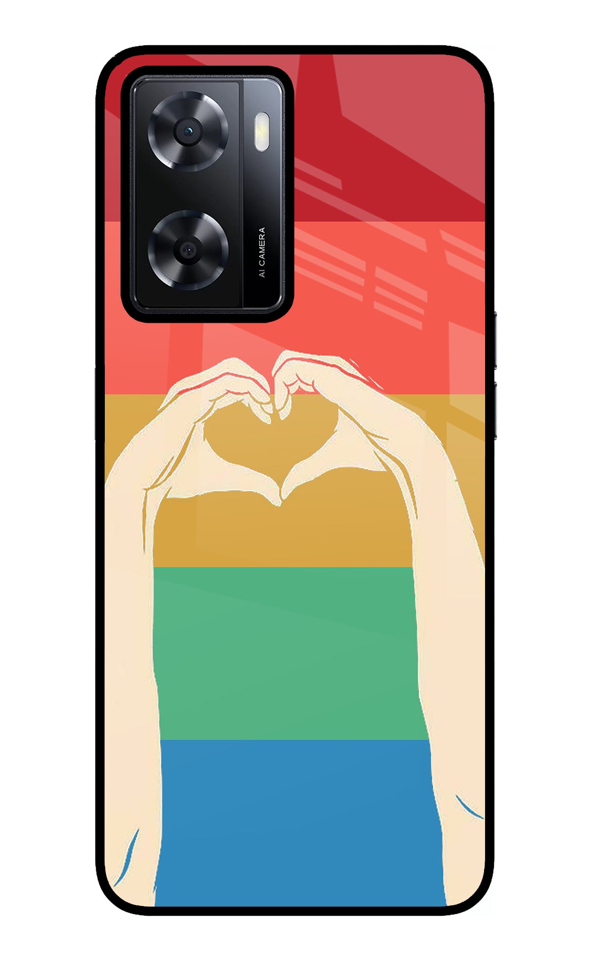 Vintage Love Oppo A57 2022 Back Cover