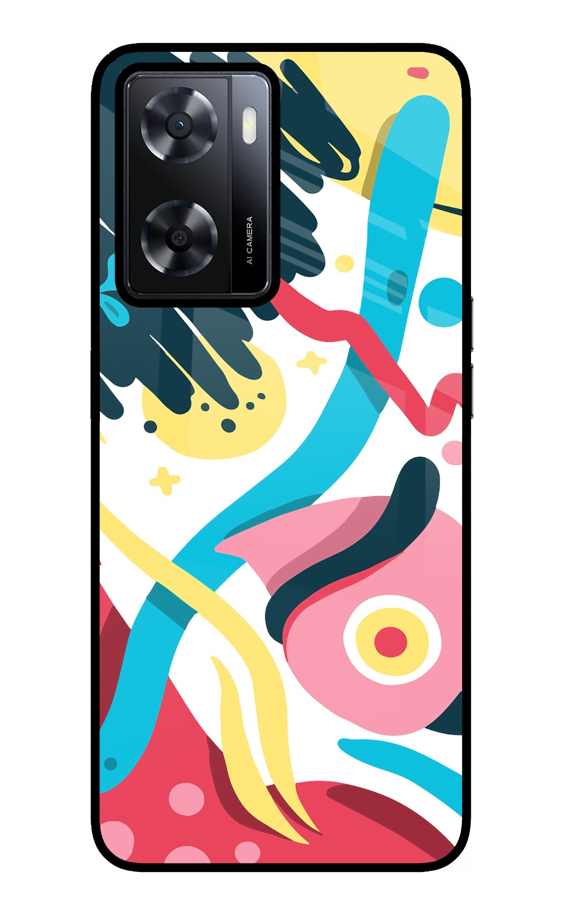 Trippy Oppo A57 2022 Back Cover