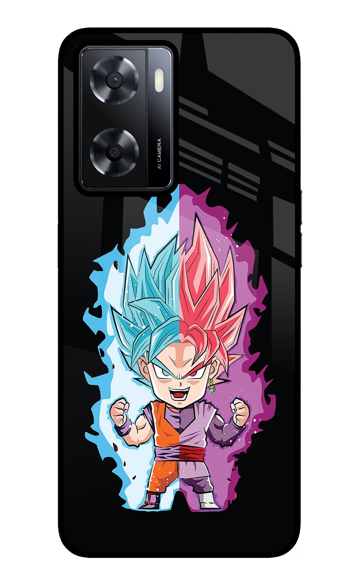 Chota Goku Oppo A57 2022 Glass Case