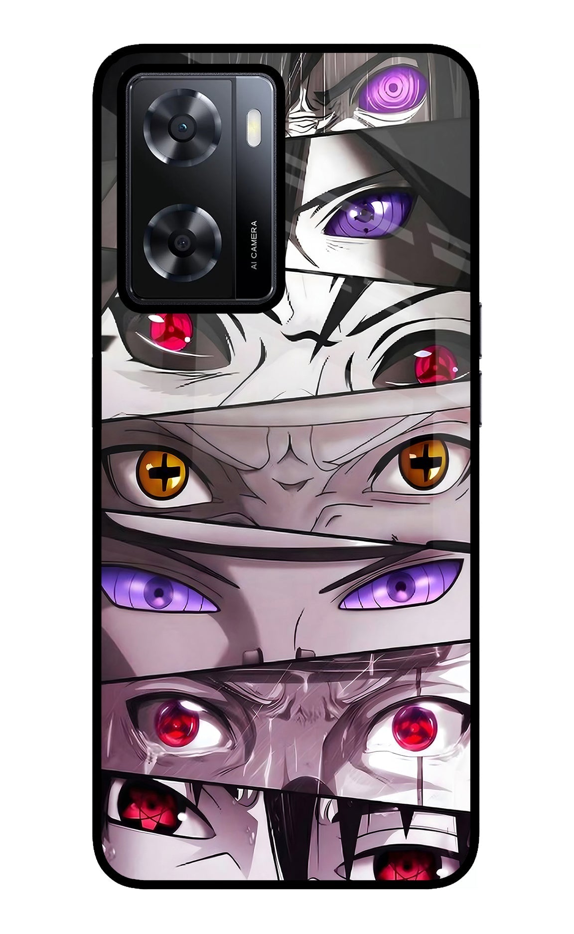 Naruto Anime Oppo A57 2022 Glass Case