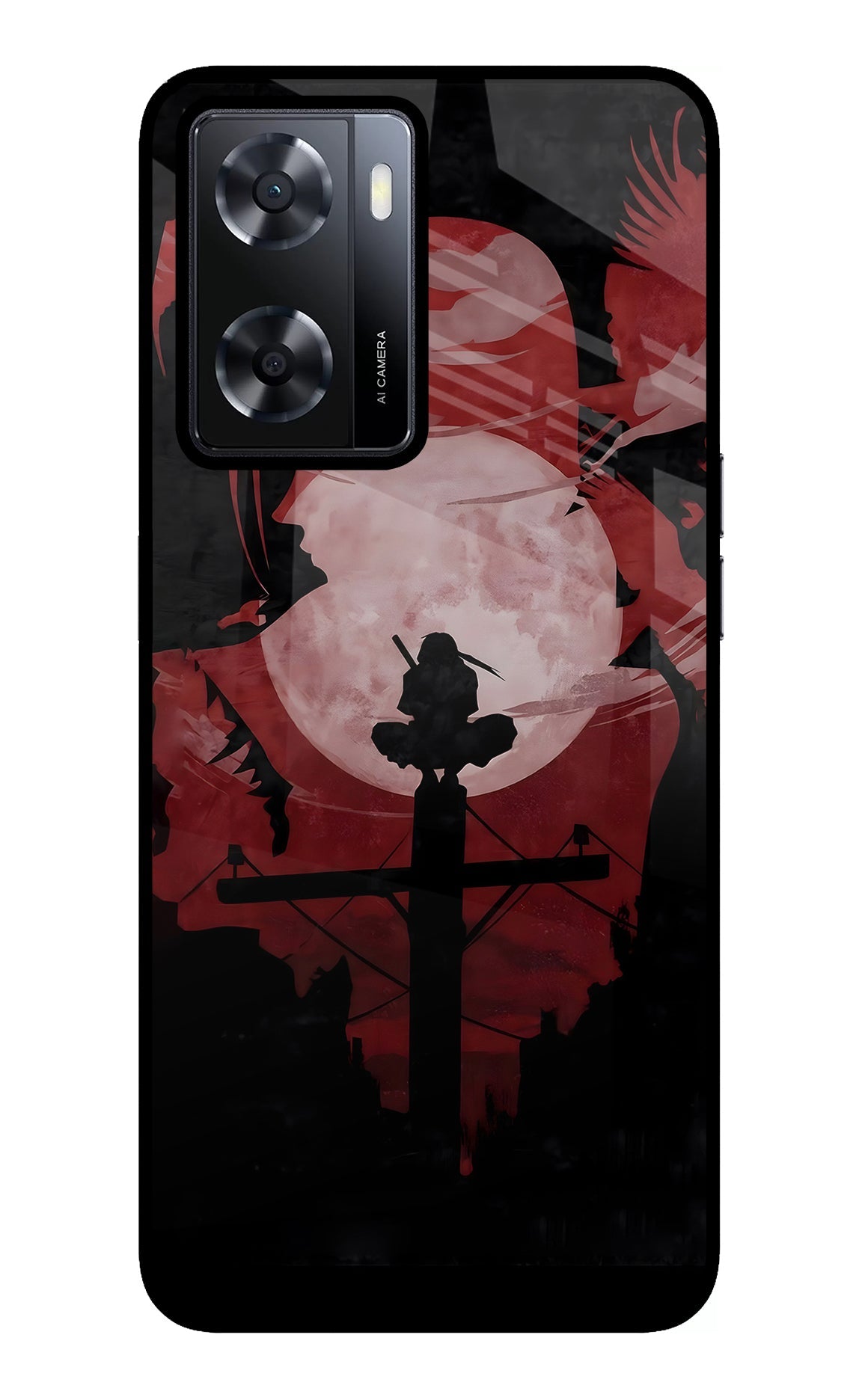 Naruto Anime Oppo A57 2022 Glass Case