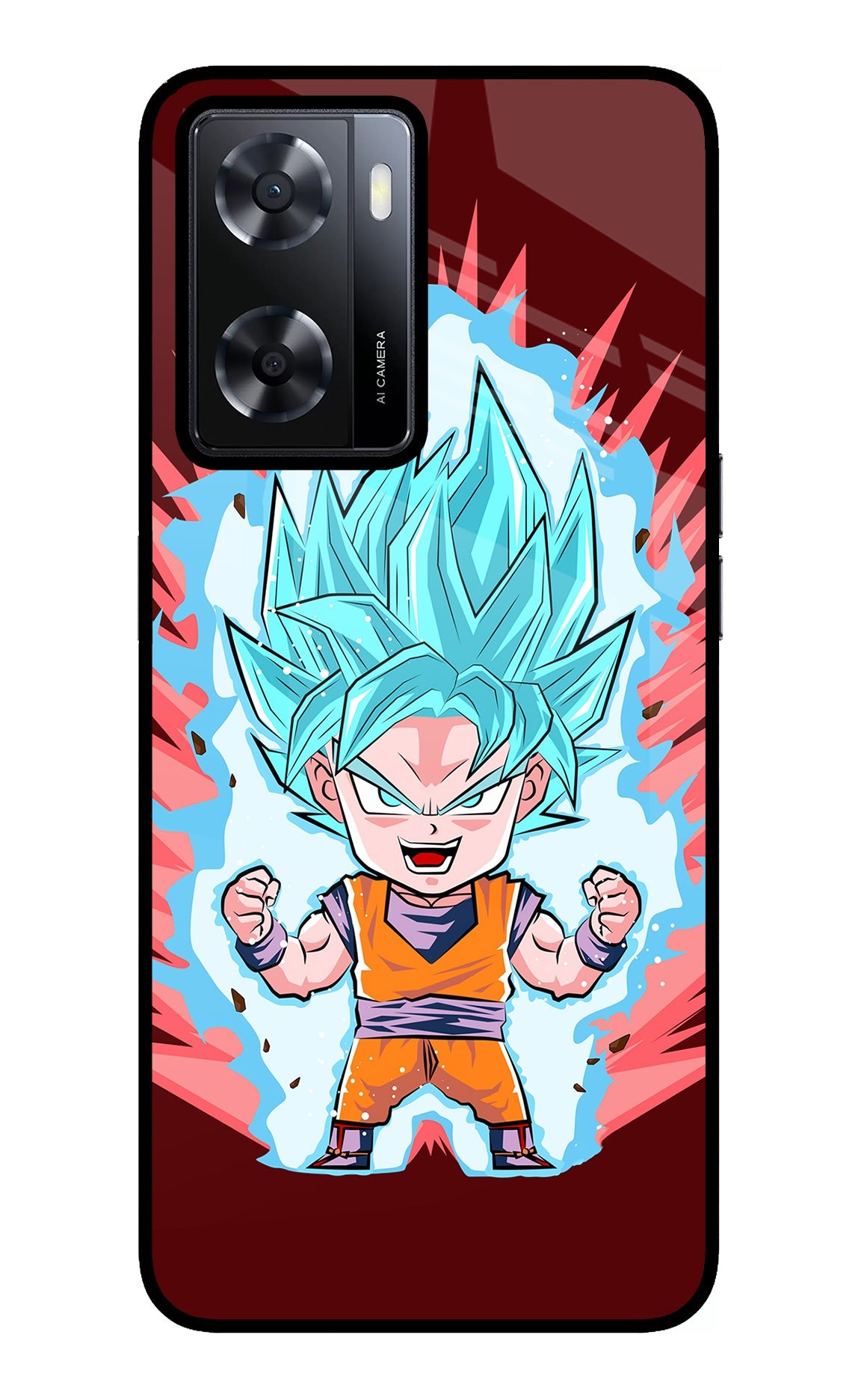 Goku Little Oppo A57 2022 Glass Case