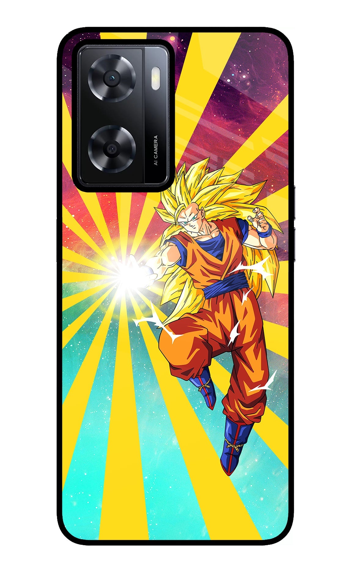 Goku Super Saiyan Oppo A57 2022 Back Cover