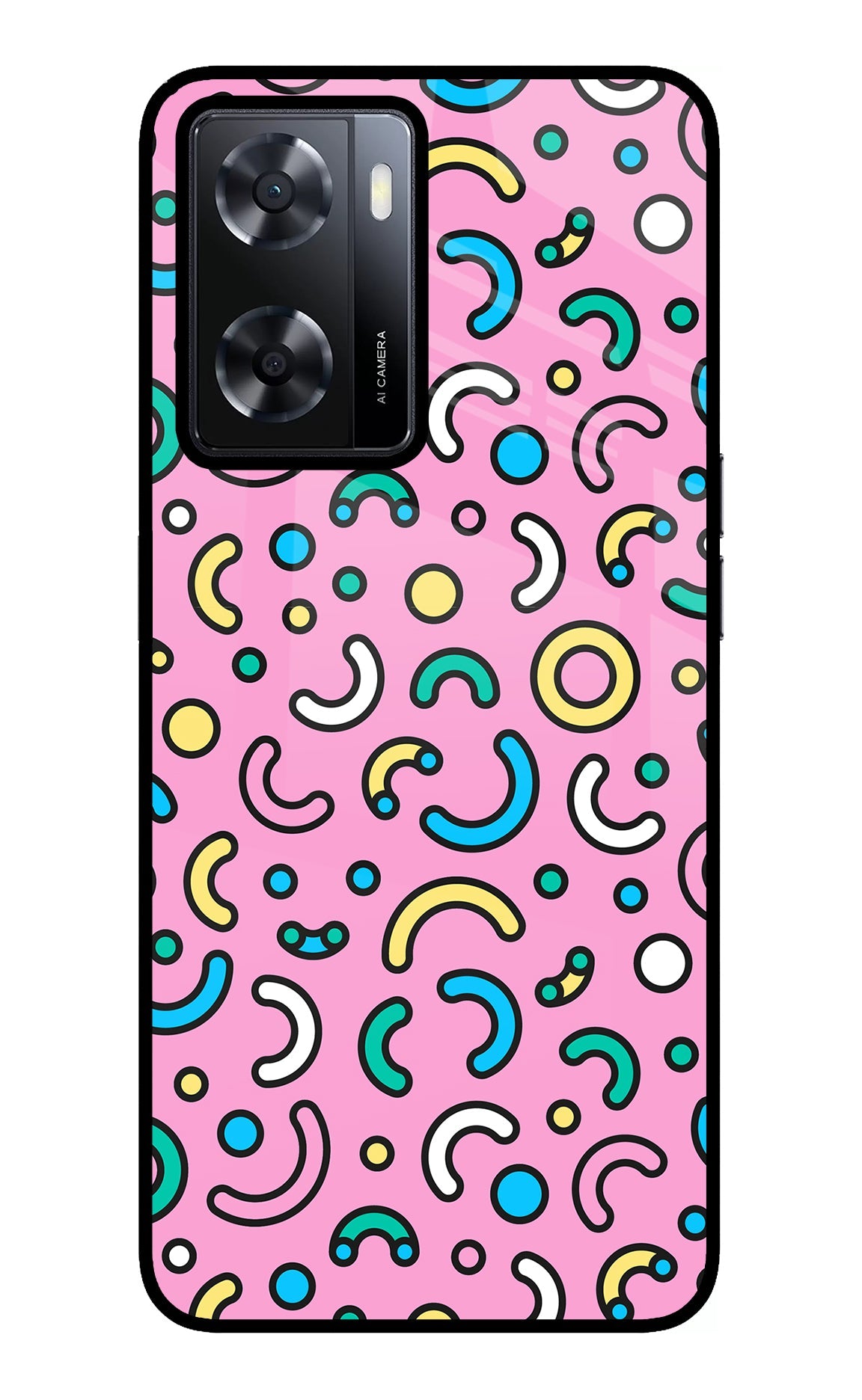 Memphis Design Oppo A57 2022 Back Cover