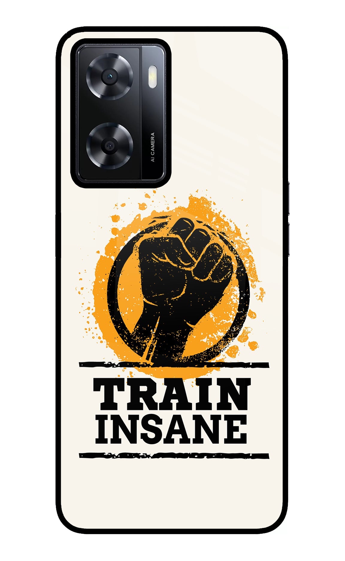 Train Insane Oppo A57 2022 Glass Case