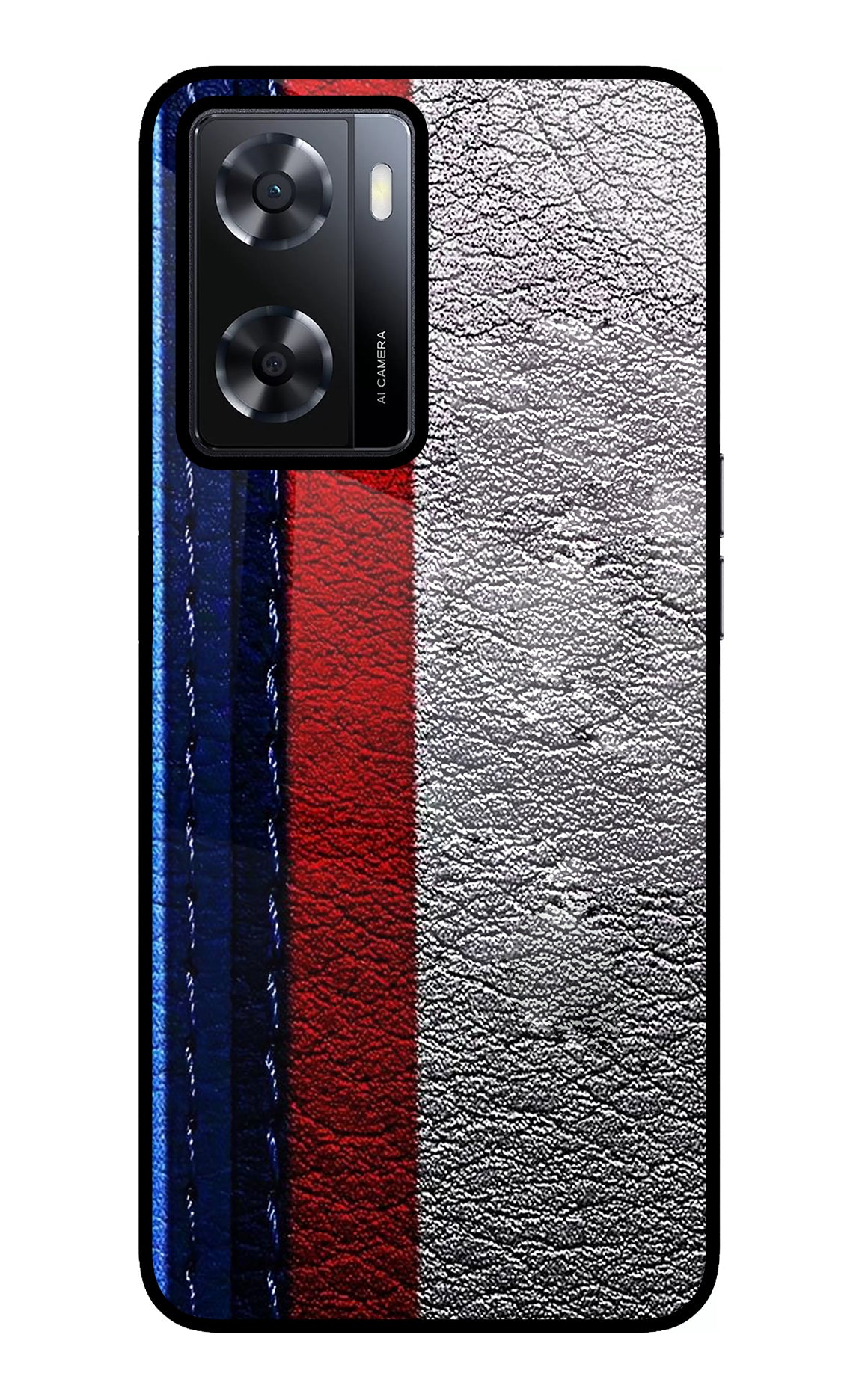 BMW Stripes Oppo A57 2022 Glass Case