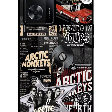 Arctic Monkeys Oppo A57 2022 Glass Case