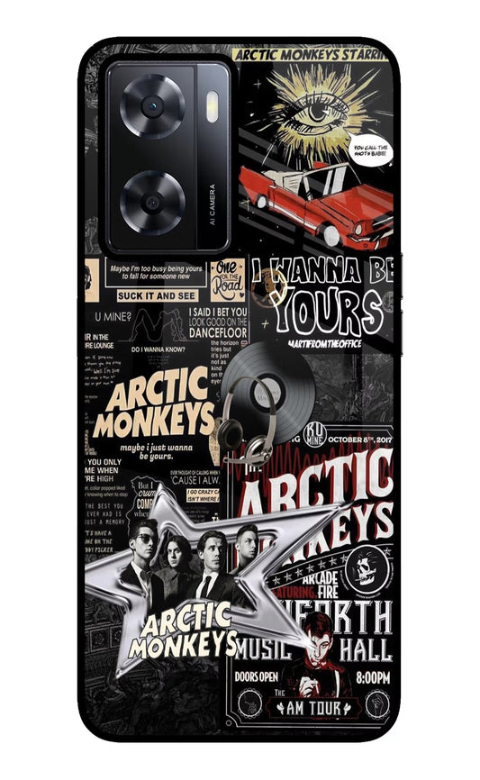 Arctic Monkeys Oppo A57 2022 Glass Case
