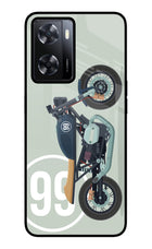 Classic Cafe Racer 99 Oppo A57 2022 Glass Case