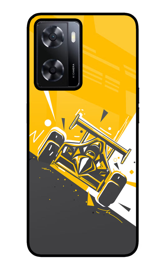 Track King Oppo A57 2022 Glass Case