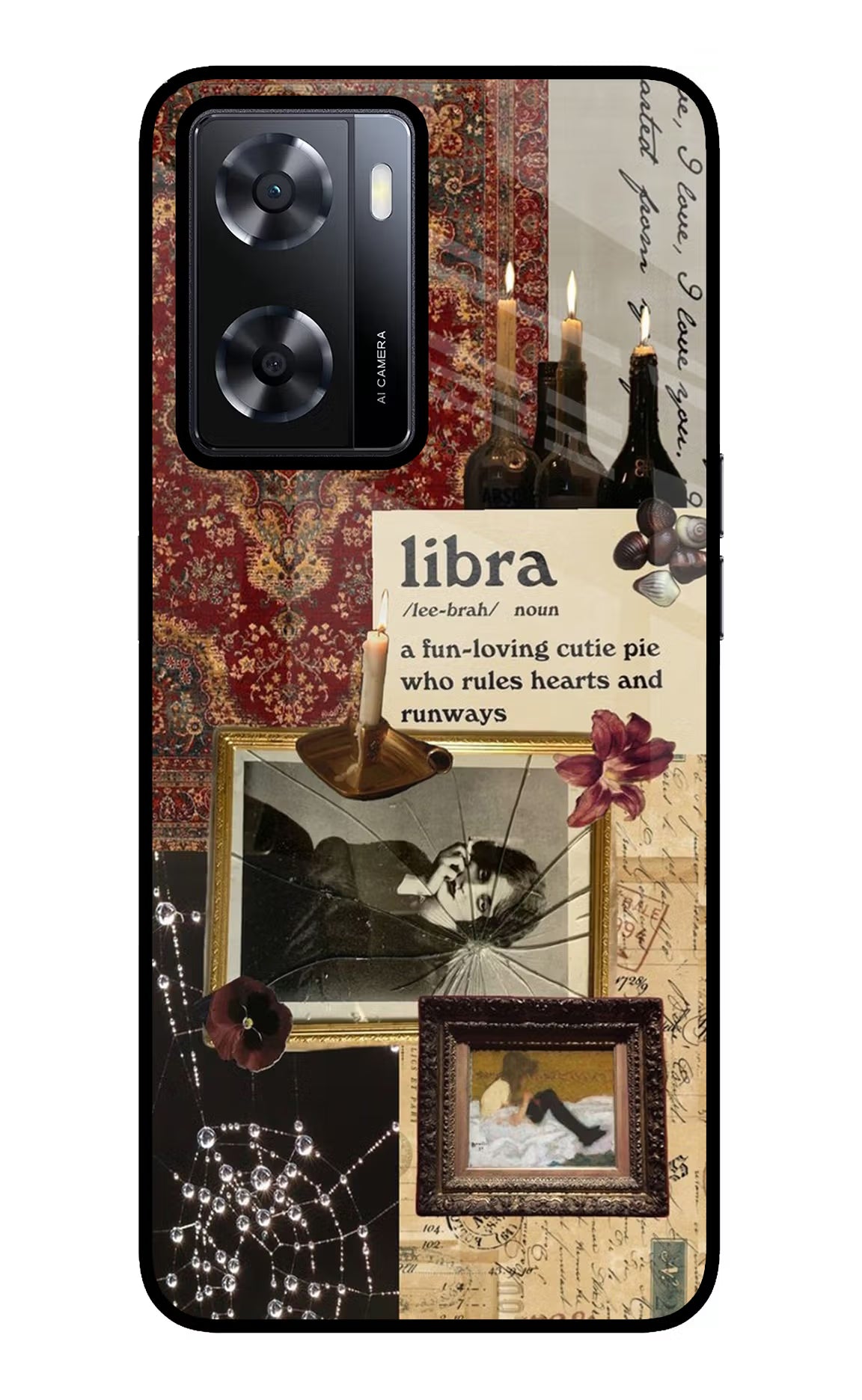 Libra Zodiac Oppo A57 2022 Glass Case