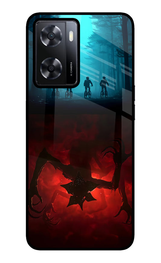 Ordinary Things Downside Up Oppo A57 2022 Glass Case