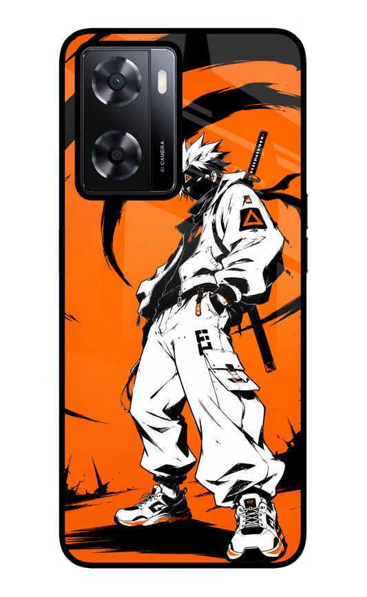 Street Samurai  Oppo A57 2022 Glass Case