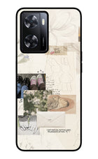 Soft Aesthetic Oppo A57 2022 Glass Case