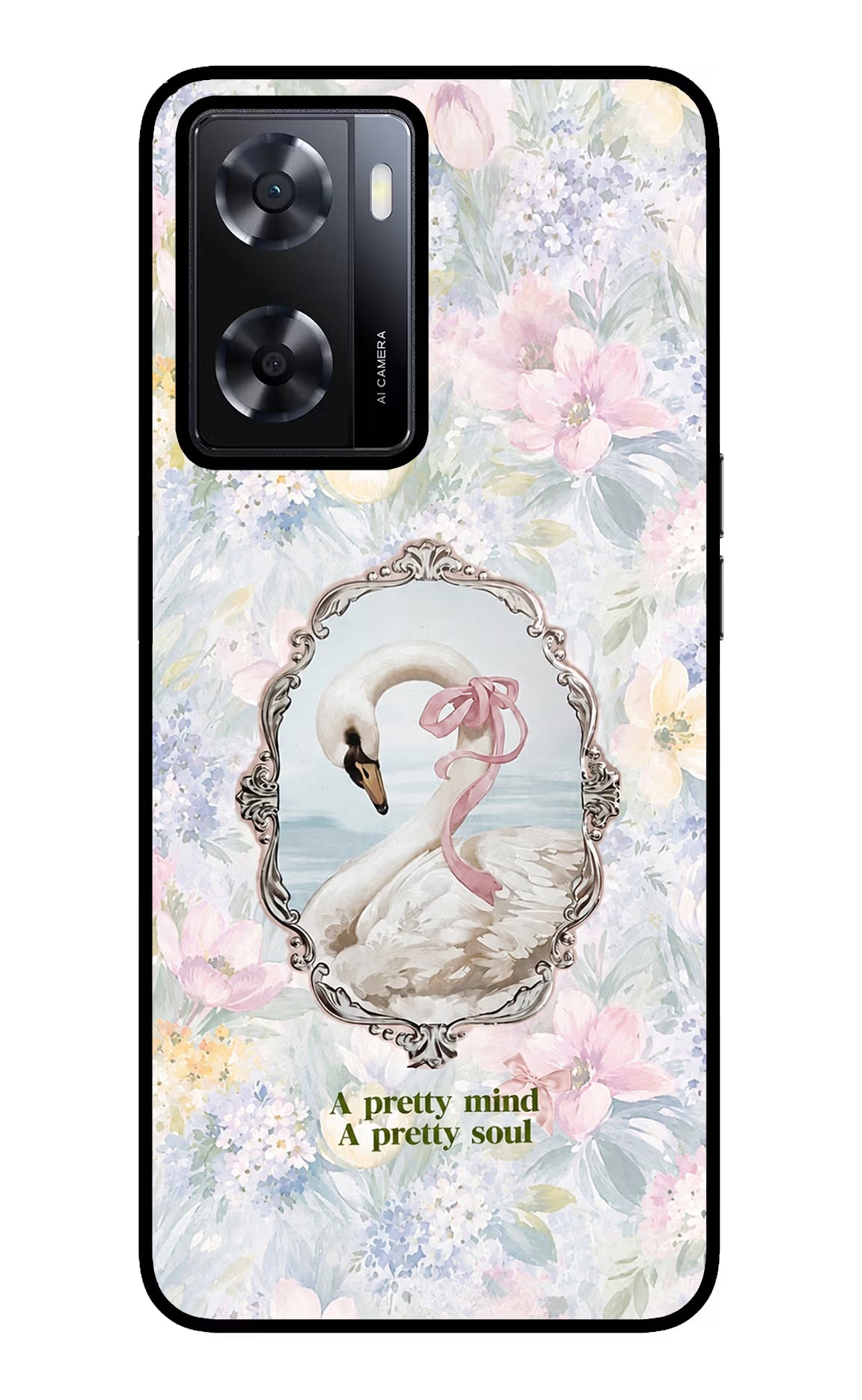 Pretty Mind Pretty Soul Oppo A57 2022 Glass Case