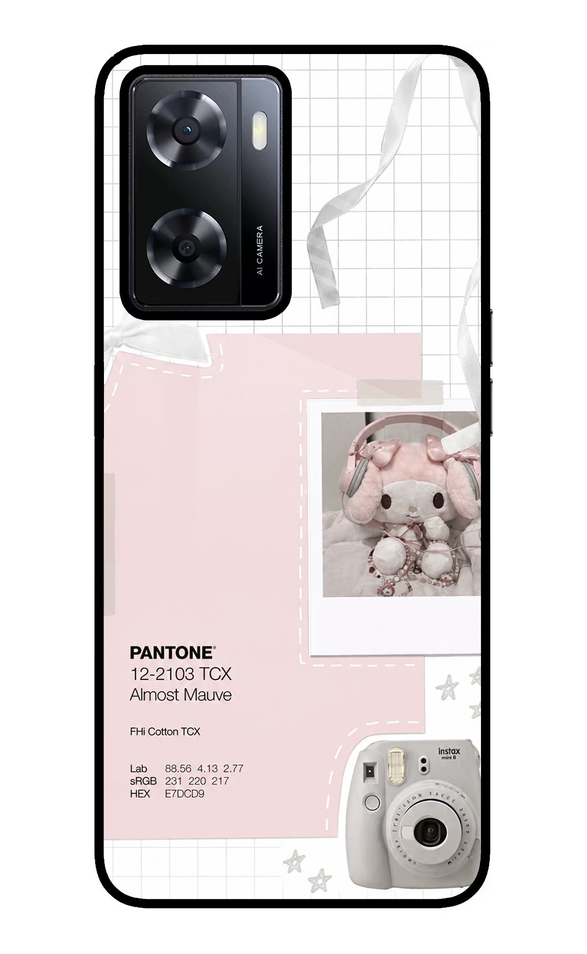 Pantone Asthetic Oppo A57 2022 Glass Case