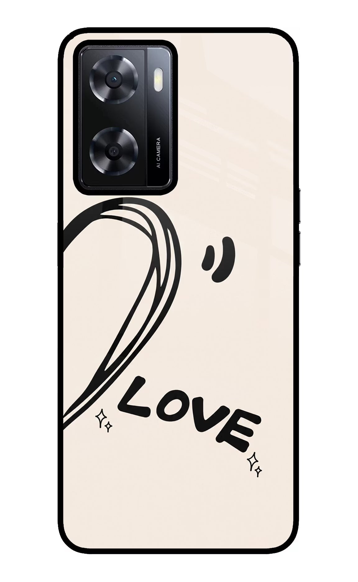 Soul Line Oppo A57 2022 Glass Case